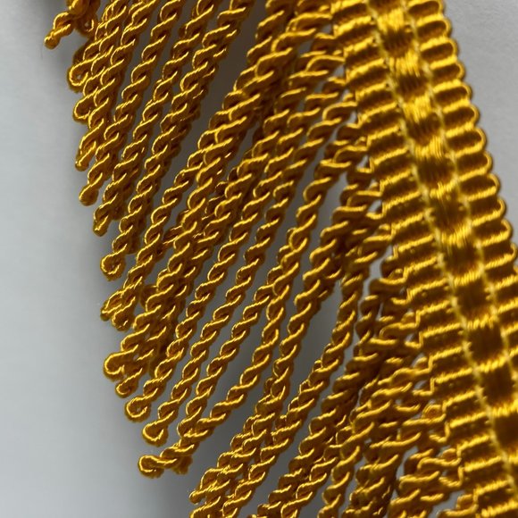 2" Bullion Fringe Gold Trim Fabric Sewing 20 yards - Picture 5 of 13